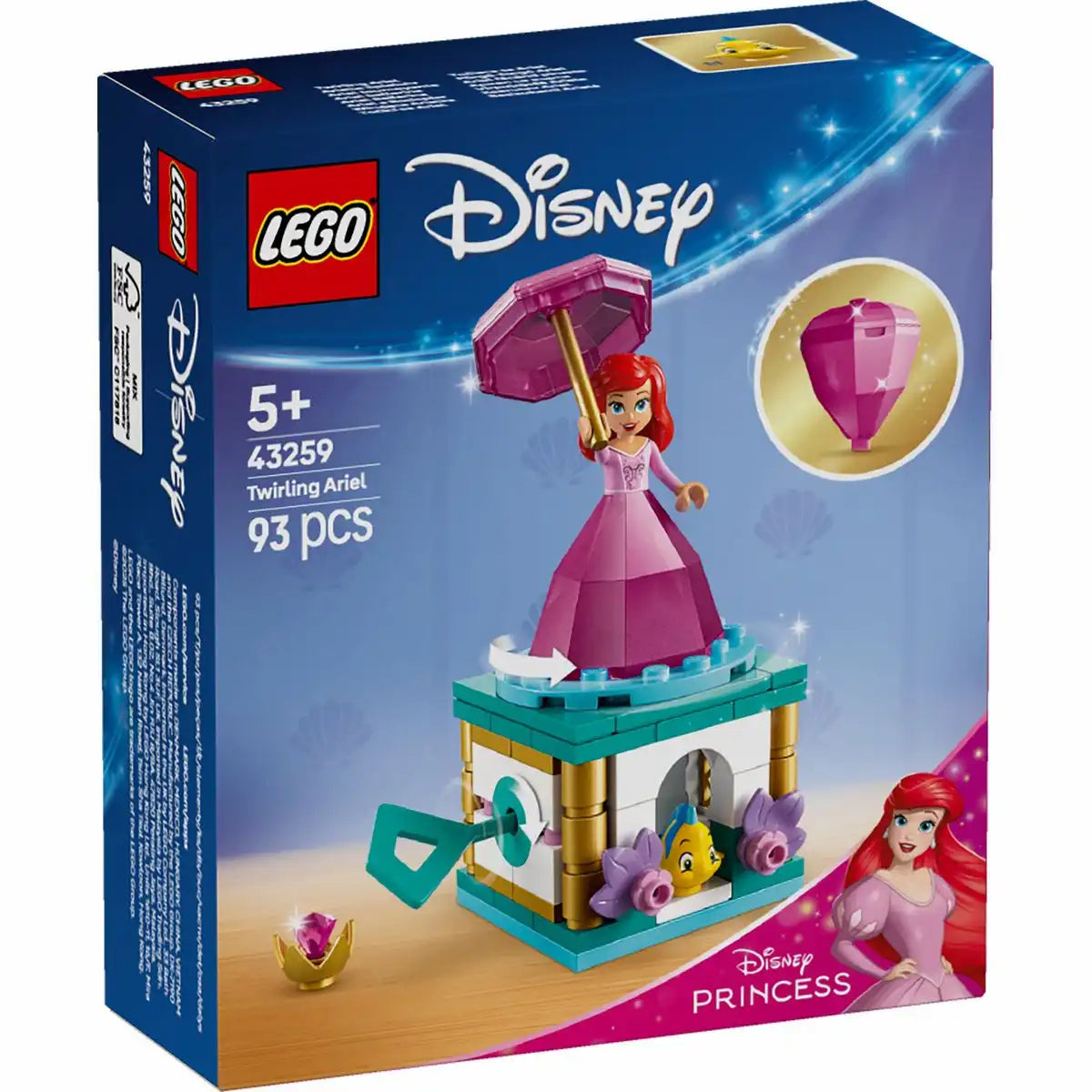 LEGO Classic Disney Classic Arielle Spieluhr (43259) ab 5 Jahre