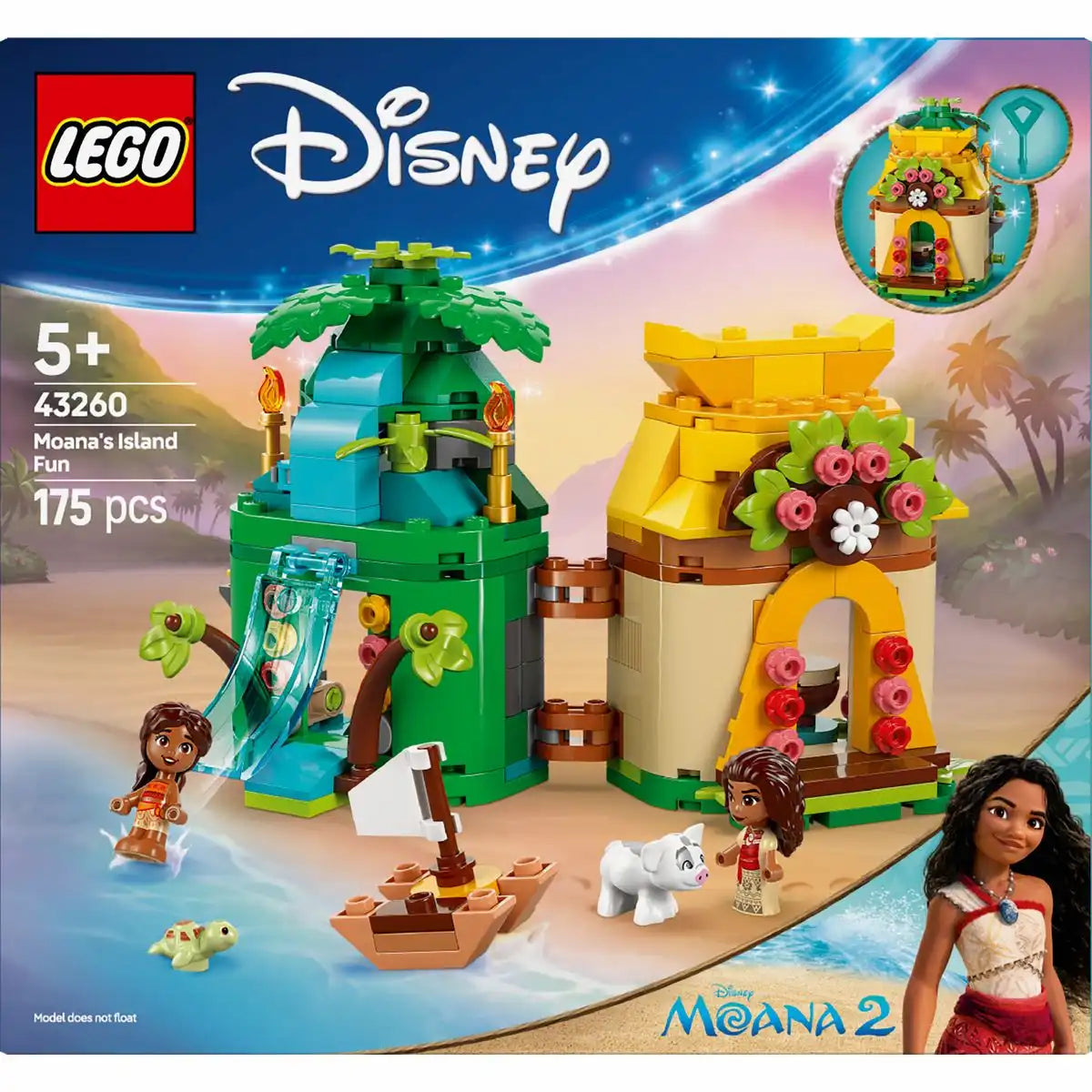 LEGO Disney Princess Vaianas Inselspaß 43260