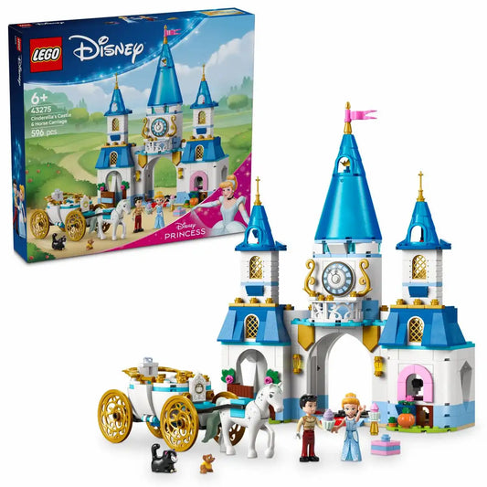 LEGO Disney Cinderellas Schloss und Pferdekutsche 43275