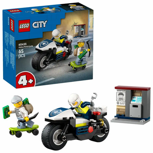 Verfolgungsjagd mit dem Polizeimotorrad 60455