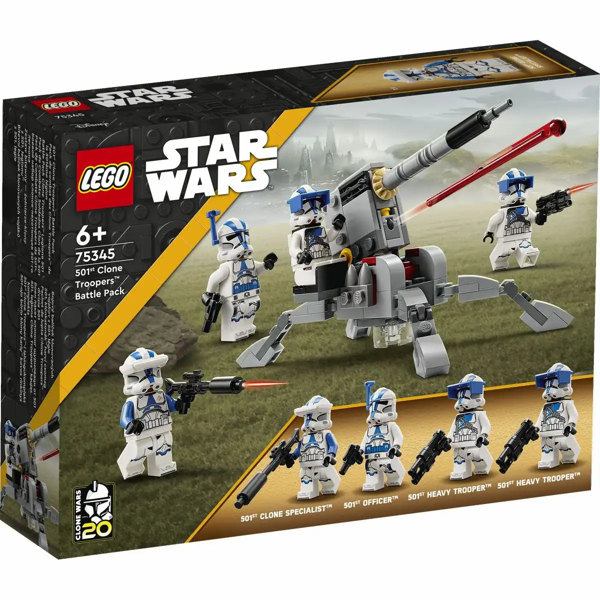 LEGO STAR WARS 501st Clone Troopers Battle Pack 75345