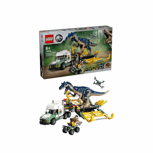 LEGO Jurassic World Dinosaurier-Missionen:  Allosaurus-Transporter 76966