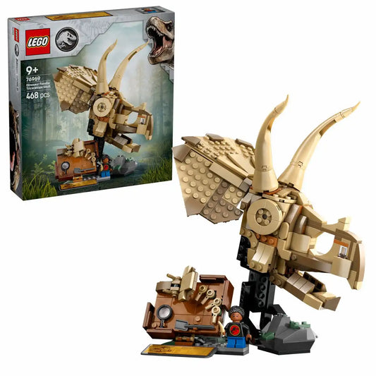 LEGO Jurassic World Dinosaurier-Fossilien: Triceratops-Schädel 76969