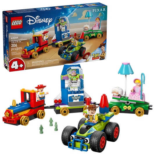 LEGO Disney PIXAR Partyzug und RC Auto Toy Story 43264