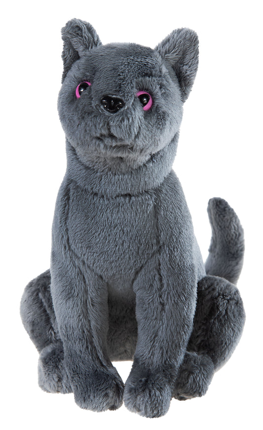 Katze Karajan grau 18 cm