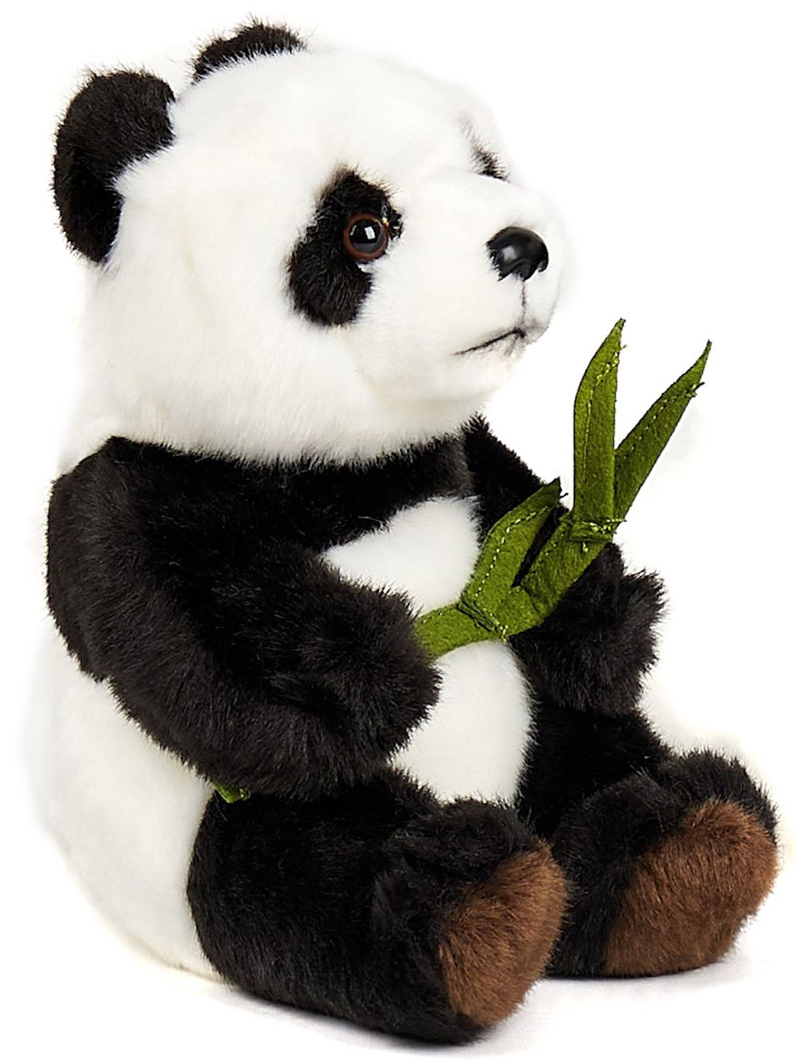 Pandabär mit Bambus - 17 cm - Kuscheltier - Unitoys