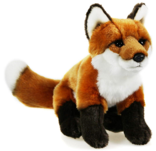 Rotfuchs, sitzend - 40 cm - Unitoys - Kuscheltier - Plüsch - weich - GPRS geprüft