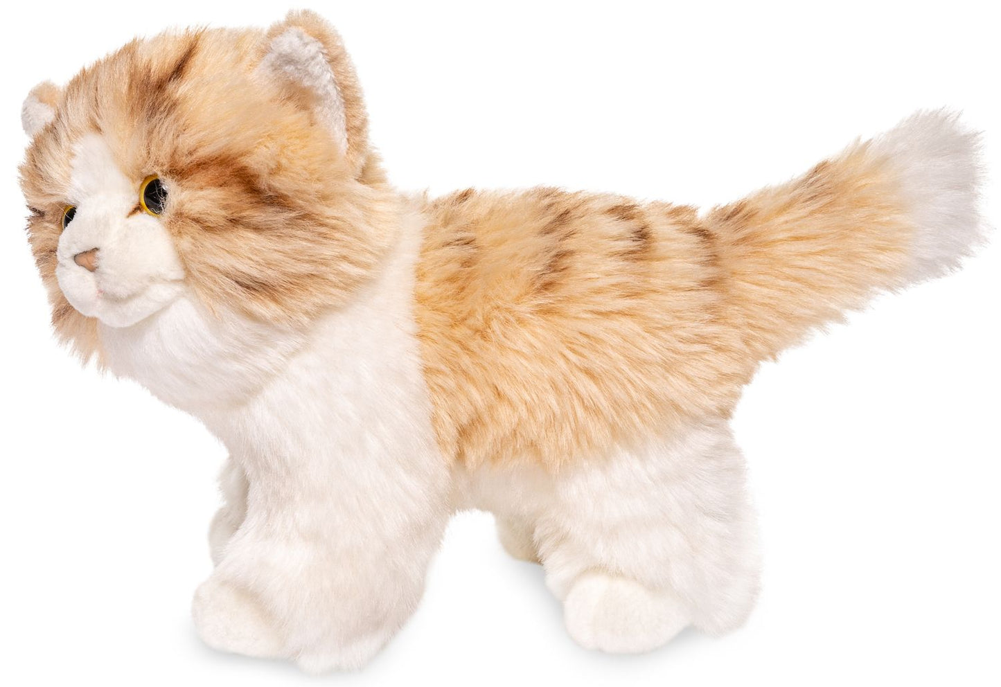 Kätzchen beige-weiß - 18 cm