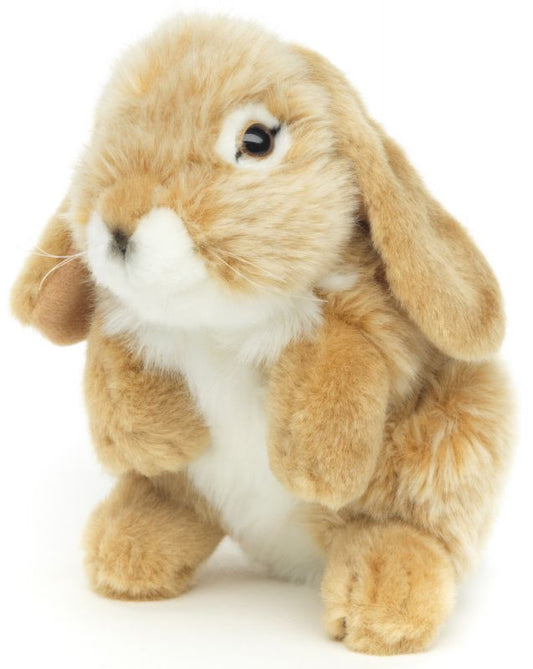 Widderkaninchen, stehend (beige) - 18 cm