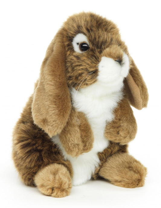 Widderkaninchen, stehend (braun) - 18 cm