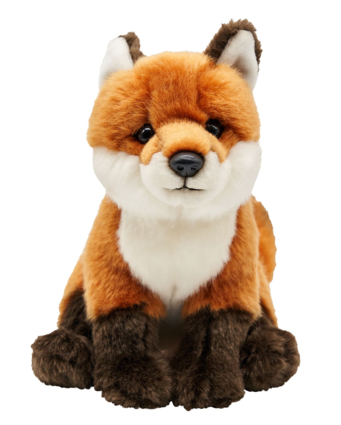 Rotfuchs, sitzend - 21 cm - Unitoys - Kuscheltier - Plüsch - weich - GPRS geprüft