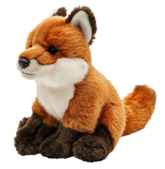 Rotfuchs, sitzend - 21 cm - Unitoys - Kuscheltier - Plüsch - weich - GPRS geprüft