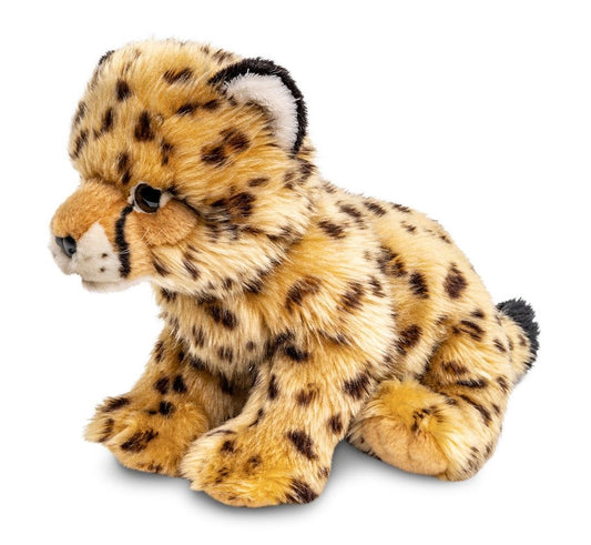 Gepard sitzend - 22 cm - Unitoys - Plüsch - weich - GPSR geprüft