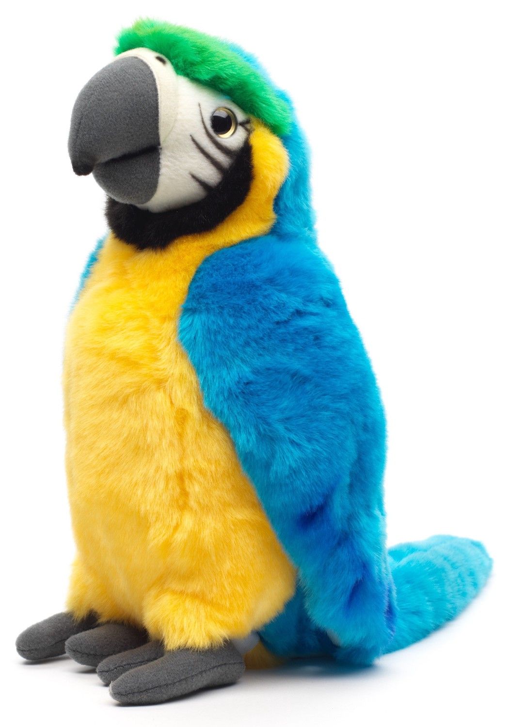 Papagei (blau) - 24 cm