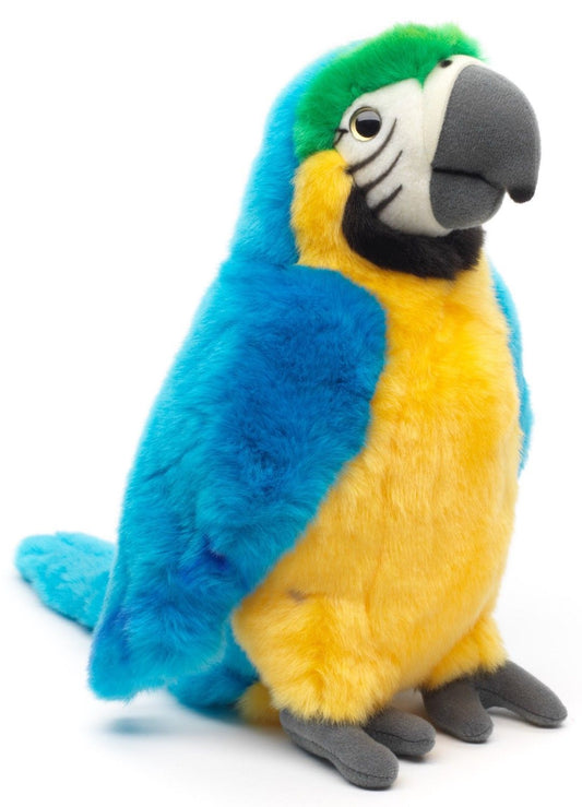 Papagei (blau) - 24 cm