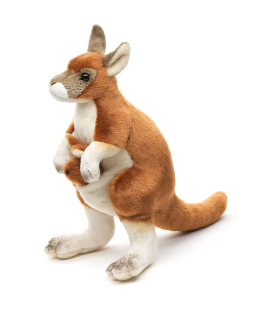 Känguru mit Baby - 24,5 cm
