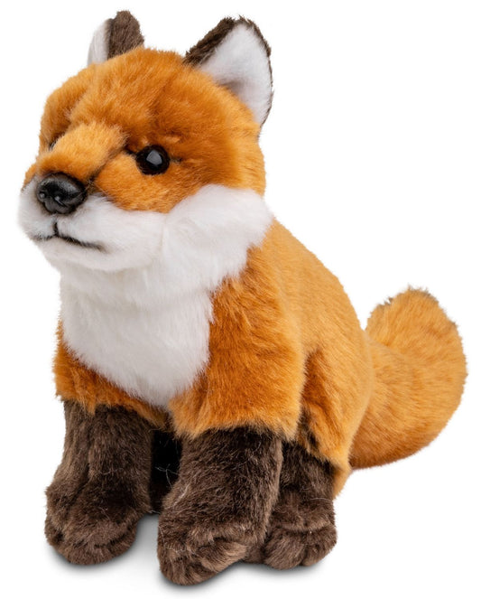 Rotfuchs Welpe, sitzend - 16 cm - Unitoys - Kuscheltier - Plüsch - weich - GPRS geprüft