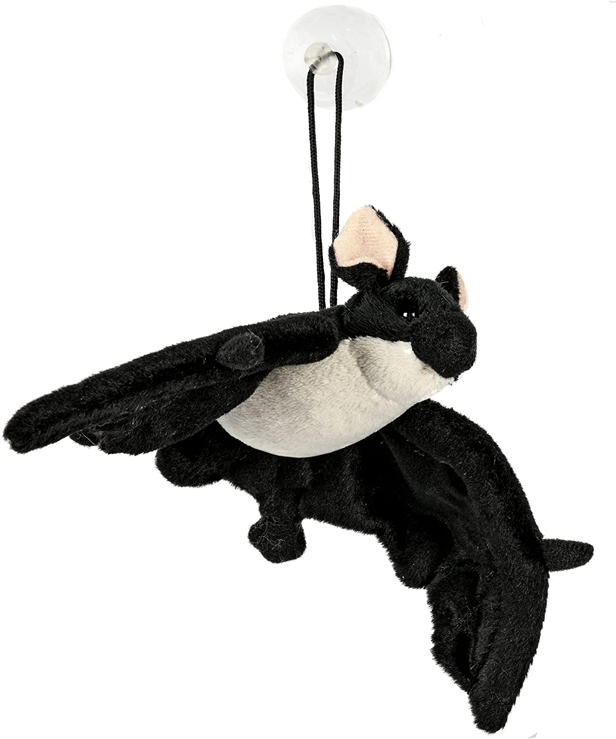 Fledermaus (schwarz-weiß) - 23 cm - Unitoys - Kuscheltier