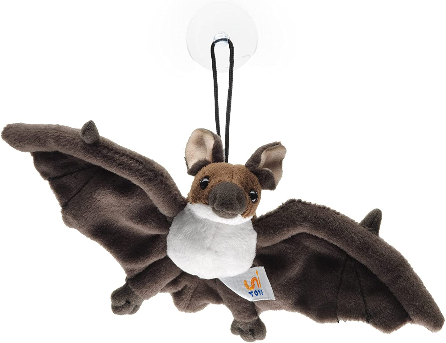 Fledermaus (braun-weiß) - 23 cm - Unitoys - Kuscheltier