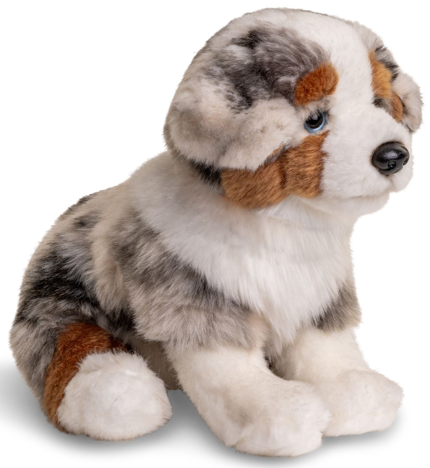 Australian Shepherd Welpe 22 cm - Unitoys - Kuscheltier - Hund - Haustier-  recyceltes Plüsch - GPRS