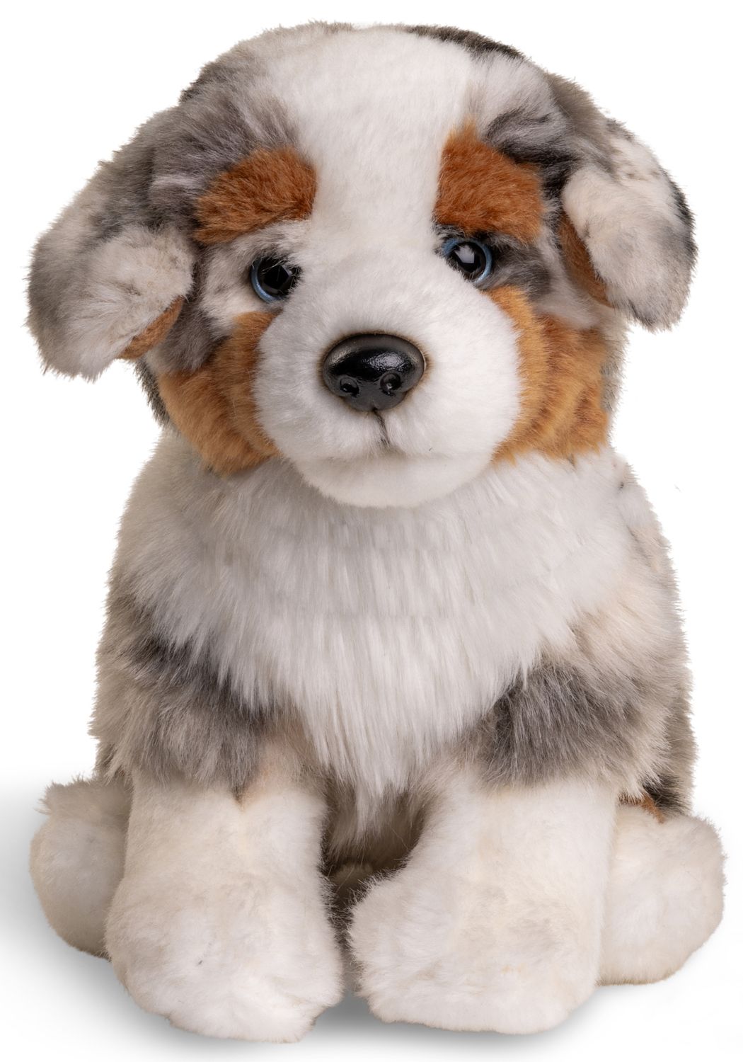 Australian Shepherd Welpe 22 cm - Unitoys - Kuscheltier - Hund - Haustier-  recyceltes Plüsch - GPRS