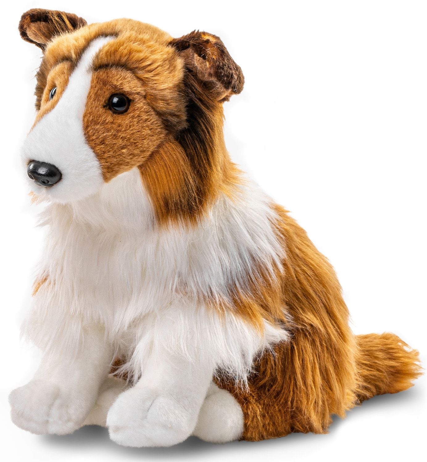Langhaarcollie - 27 cm - Plüsch - Kuscheltier - Hund - Unitoys