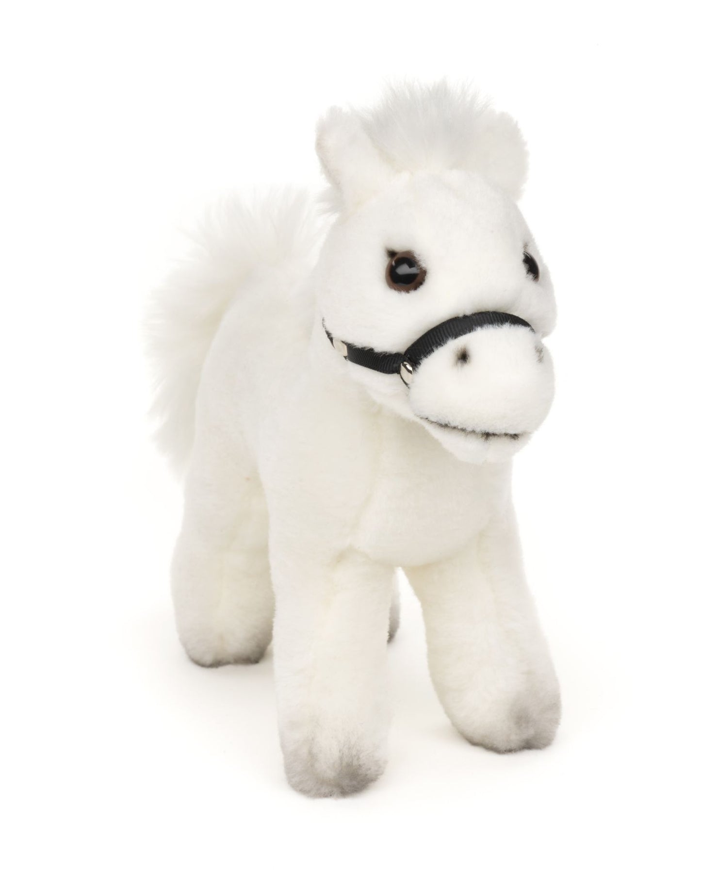 Pferd weiß - 22cm - Kuscheltier - Plüsch - Unitoys