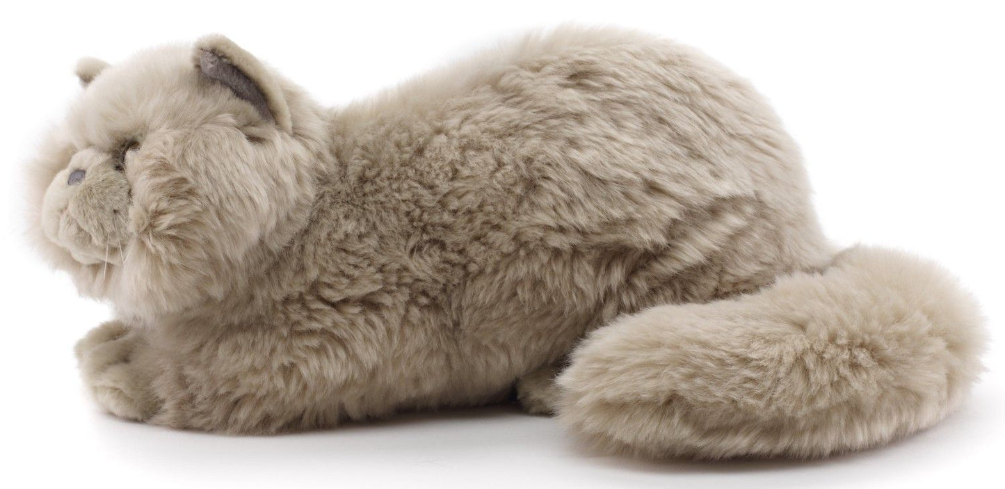 Perserkatze grau, liegend - 31 cm