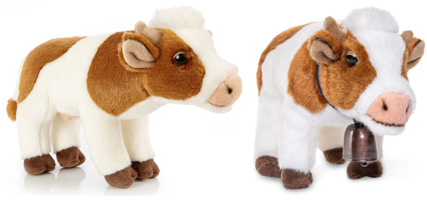 Kuh mit Stimme 29cm - Kuscheltier - Plüsch - Unitoys