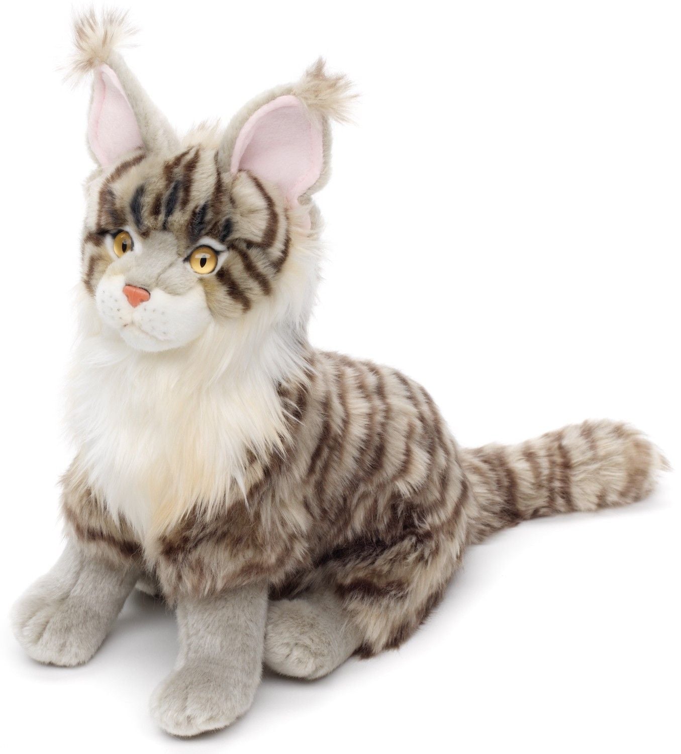 Maine-Coon-Katze grau 30 cm