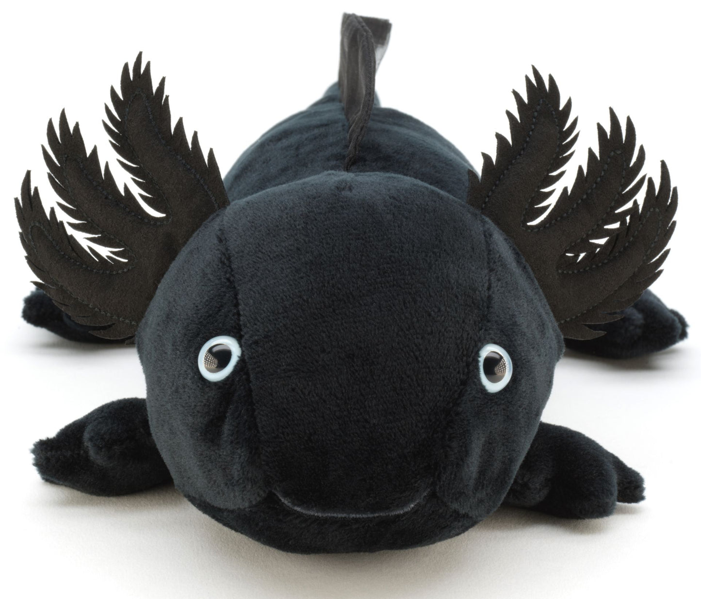 Axolotl (schwarz) - 32 cm - Unitoys - Kuscheltier - Plüsch - GPSR geprüft