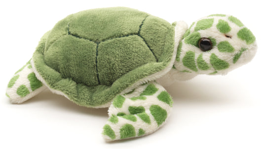 Meeresschildkröte Plushie - 16 cm - Unitoys - Kuscheltier - recyceltes Plüsch - GPRS