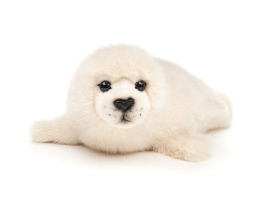 Seehundbaby - 31 cm weiß - Unitoys - Kuscheltier
