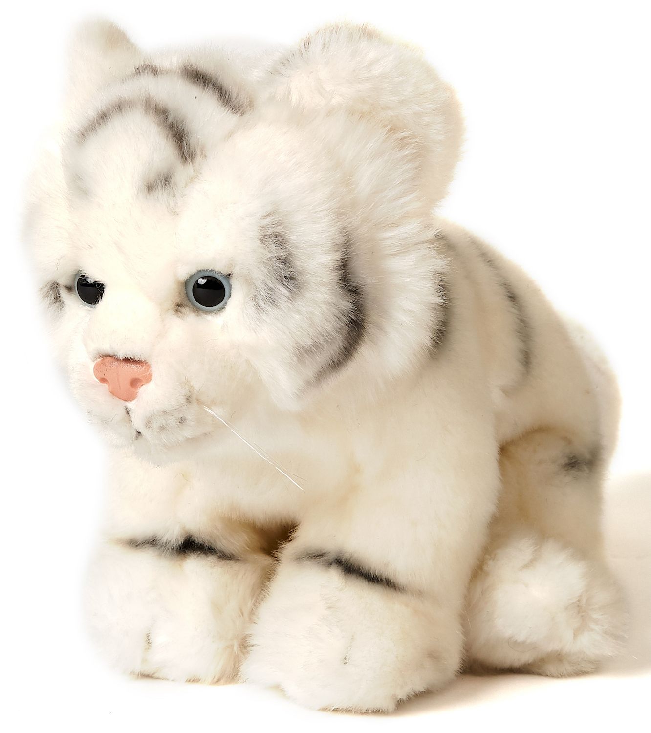 Weißer Tiger 19 cm - Kuscheltier - Plüsch - Unitoys - Wilde Tiere