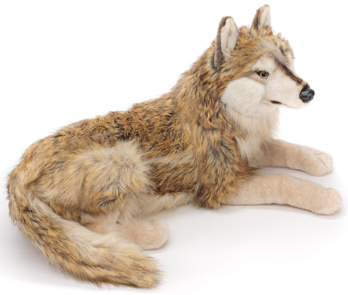 Wolf, liegend - 100 cm