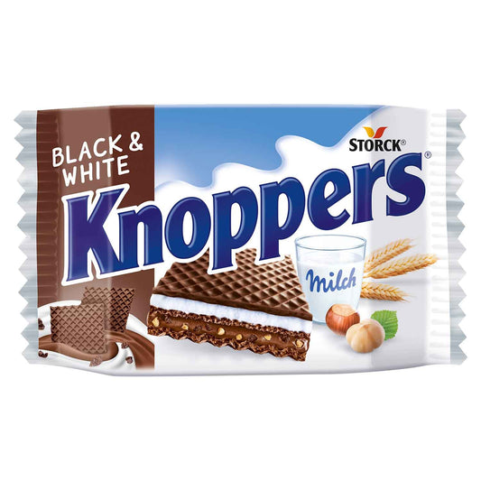 Knoppers Black & White Einzeln Schnitte