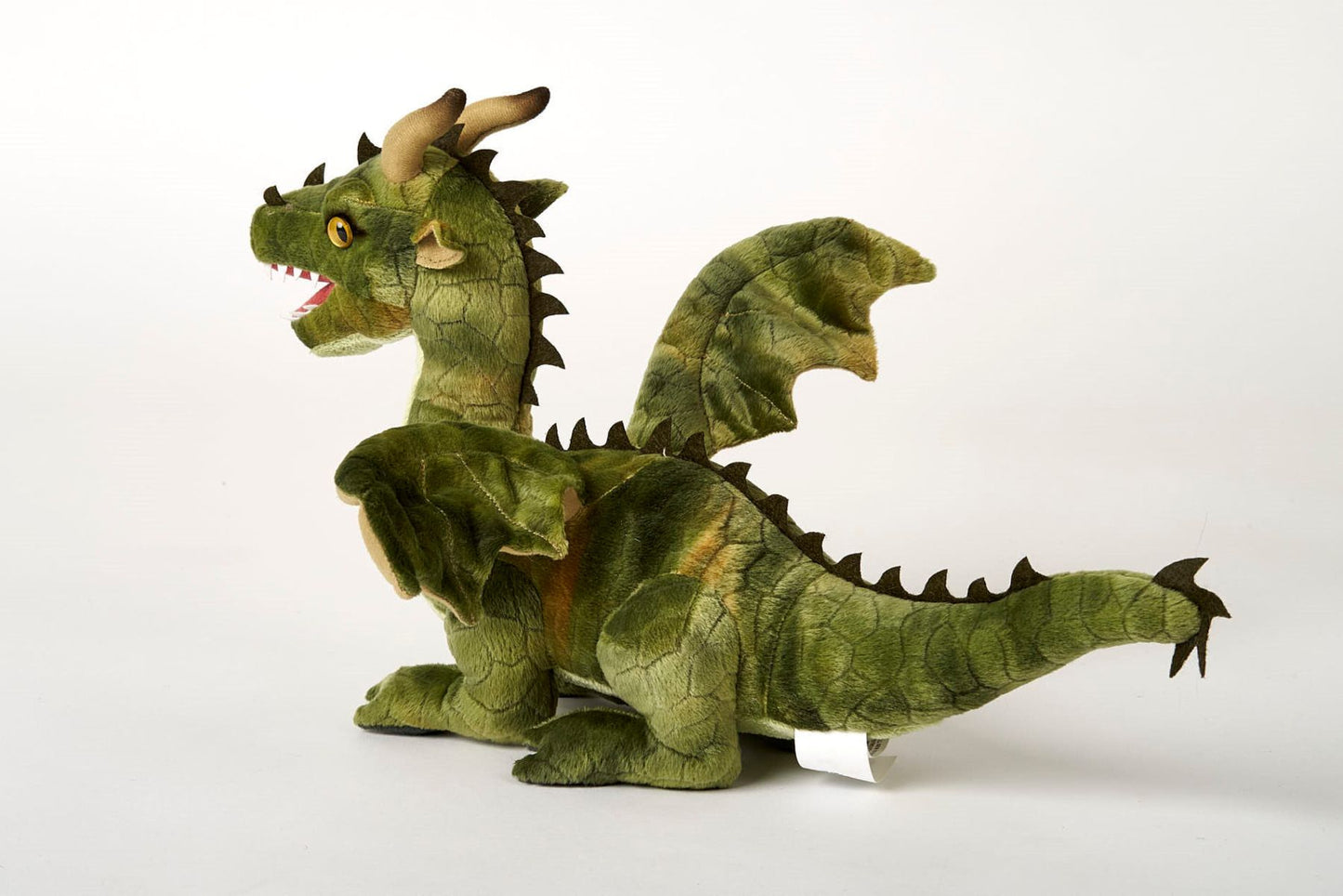 Drache grün - 40 cm - Kuscheltier - Plüsch - Unitoys