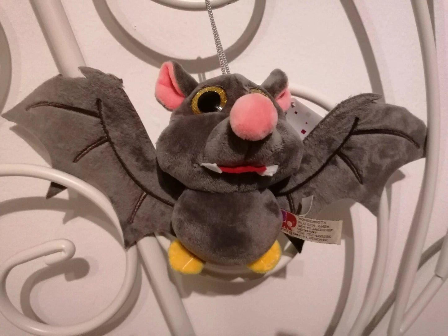 Fledermaus 35 cm - grau - Morgenroth - Kuscheltier